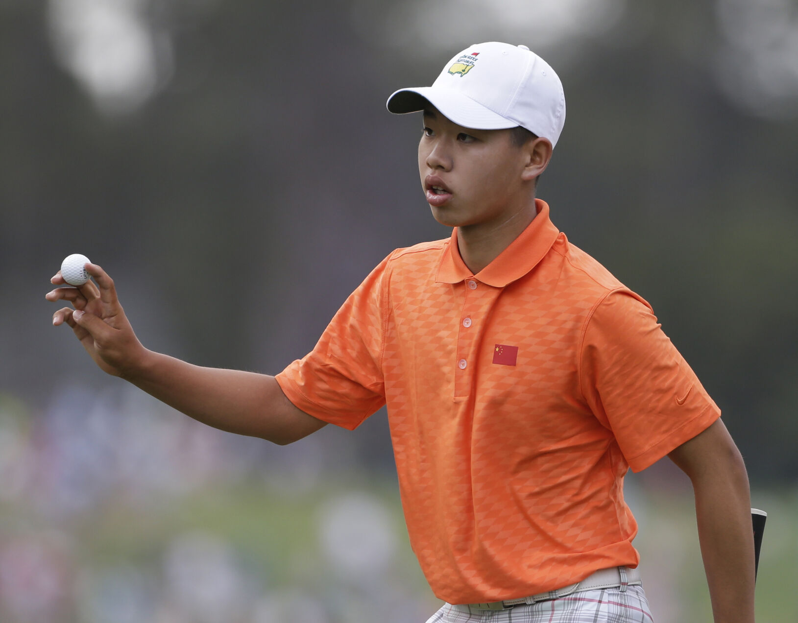 2013: Guan Tianlang, 14, makes history as youngest player to make cut in PGA Tour event